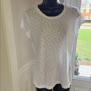 Rag & Bone White Short Sleeve Tee